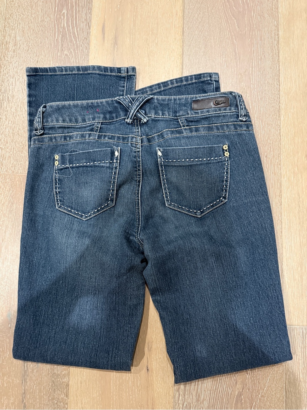 Candies girls jeans Vintage Y2K denim jeans by Candies junior size 9 flare - Picture 5 of 9